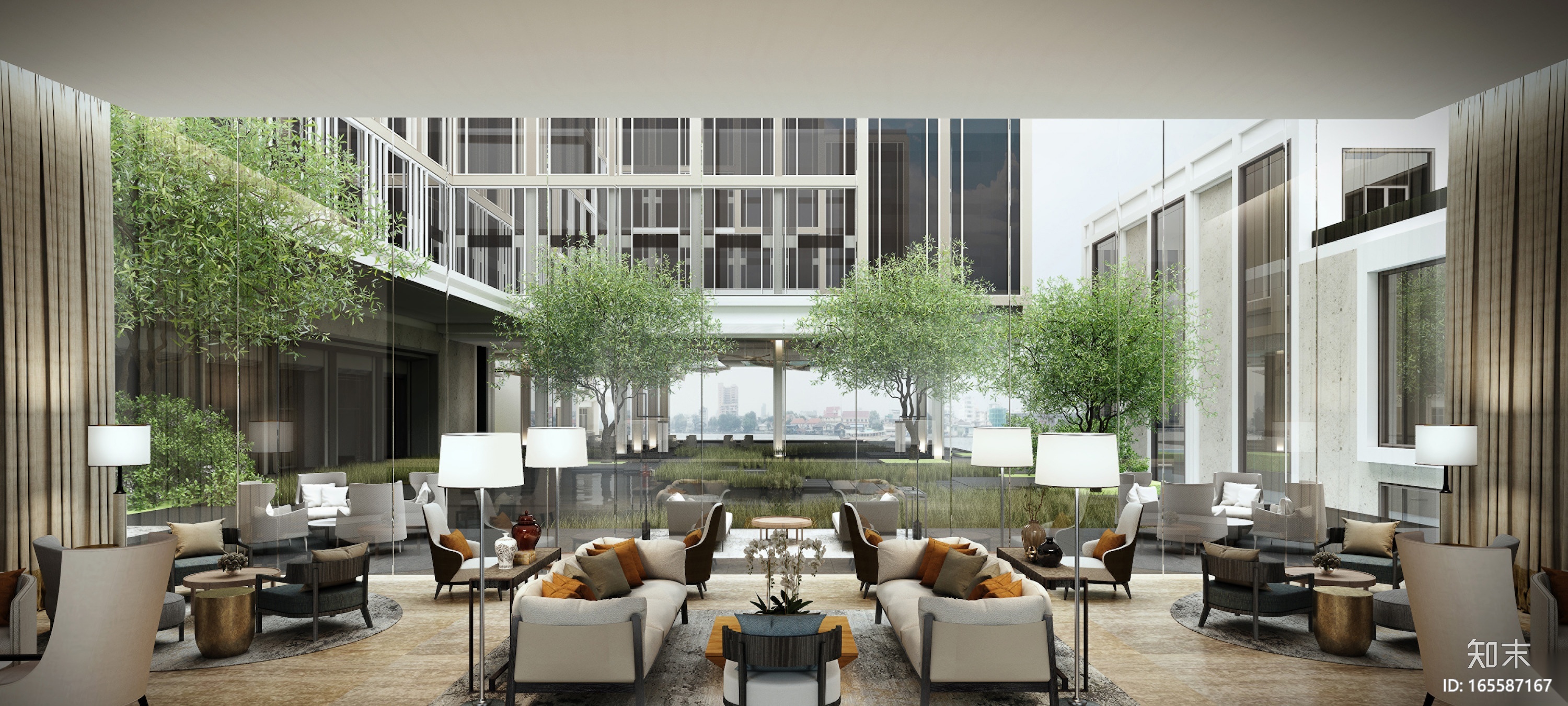 Denniston_曼谷湄南河四季酒店效果图丨45Pcad施工图下载【ID:165587167】