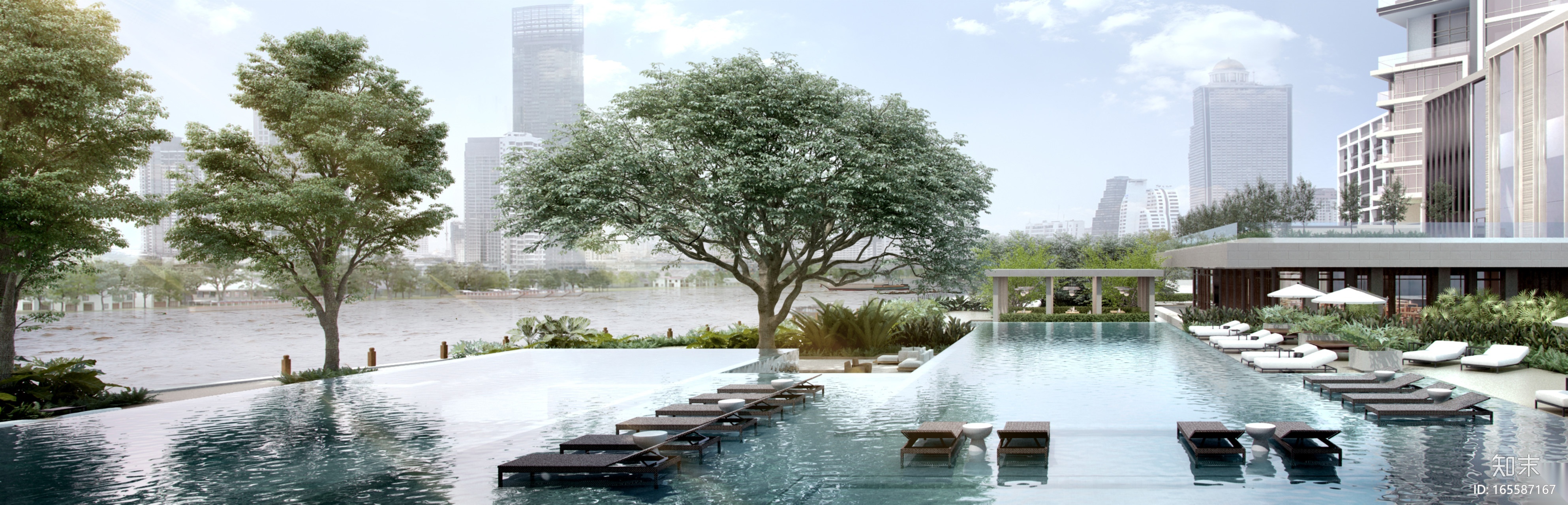 Denniston_曼谷湄南河四季酒店效果图丨45Pcad施工图下载【ID:165587167】