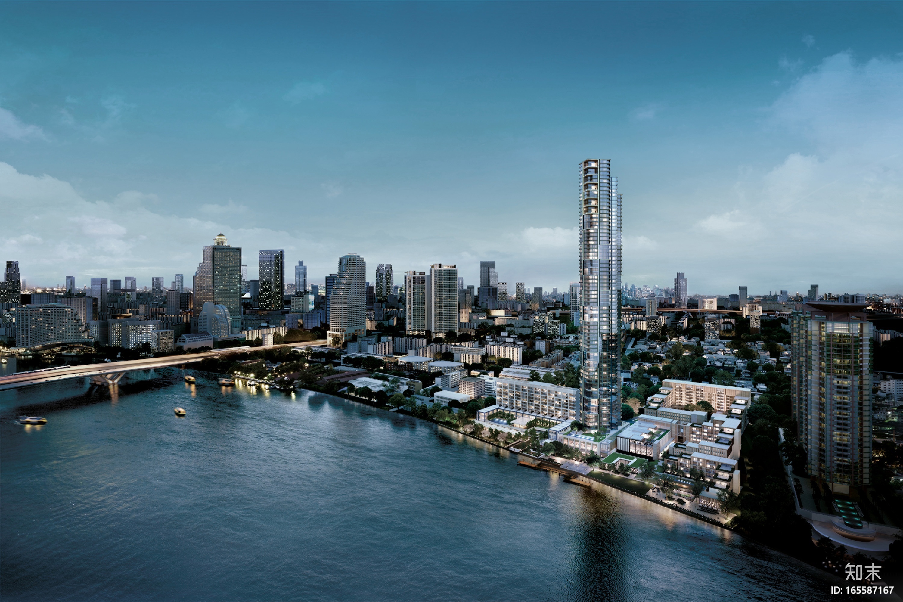 Denniston_曼谷湄南河四季酒店效果图丨45Pcad施工图下载【ID:165587167】