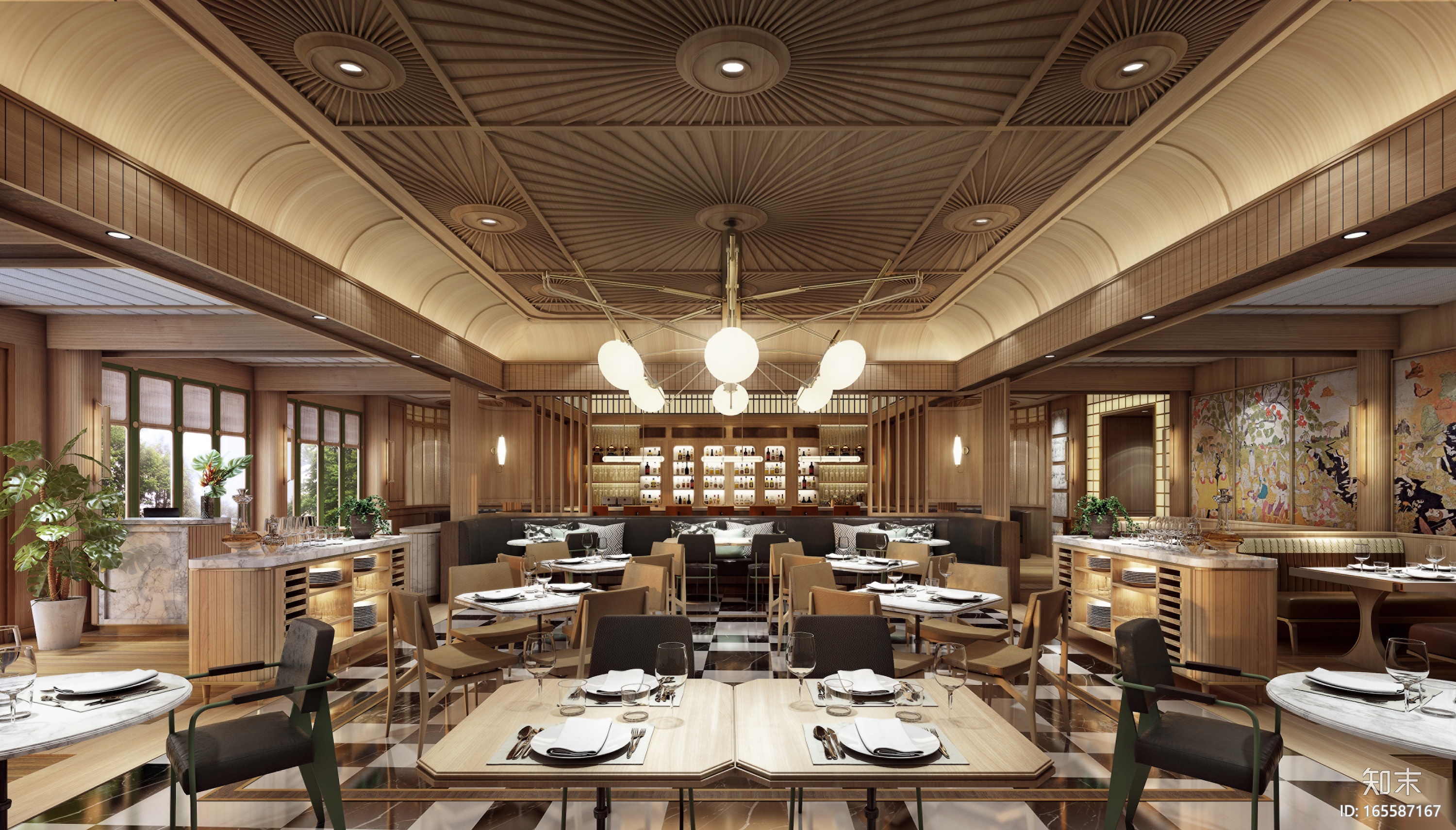 Denniston_曼谷湄南河四季酒店效果图丨45Pcad施工图下载【ID:165587167】