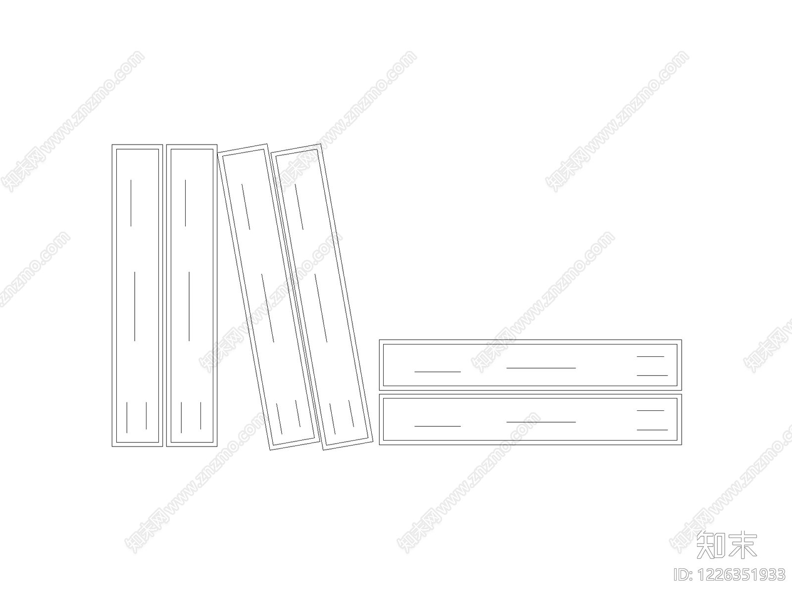 柜子cad施工图下载【ID:1226351933】