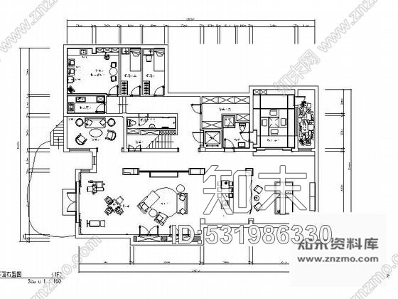 施工图无锡豪华样板三层别墅完整施工图cad施工图下载【ID:531986330】