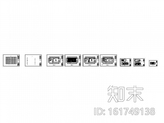 CUCCI专卖店装饰图（含效果）cad施工图下载【ID:161749138】