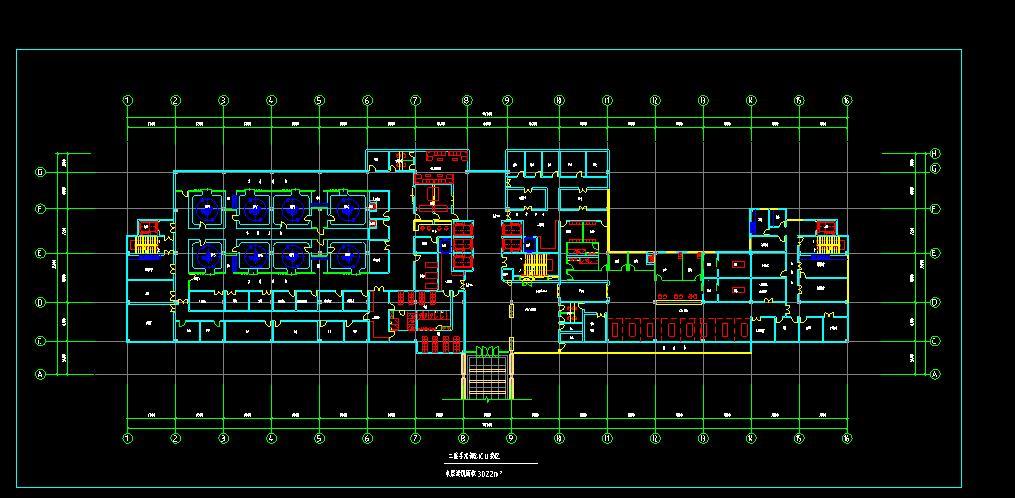 [江苏]某县医院方案规划设计（CAD+SU）cad施工图下载【ID:151582163】