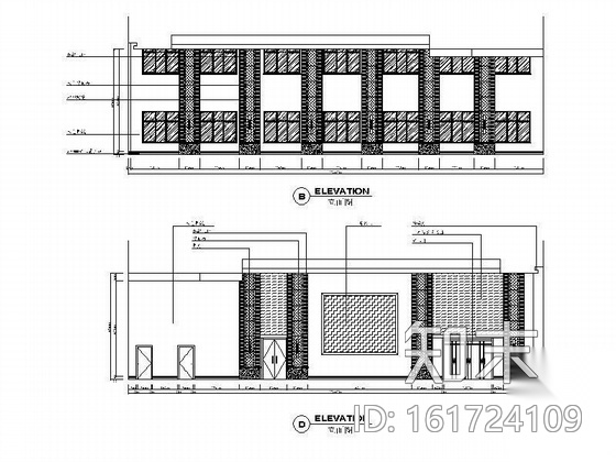 大型会议室装修图cad施工图下载【ID:161724109】