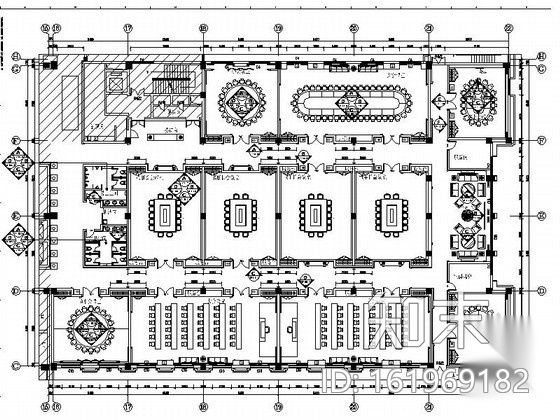 [山东]某奢华五星级大酒店会议区施工图施工图下载【ID:161969182】