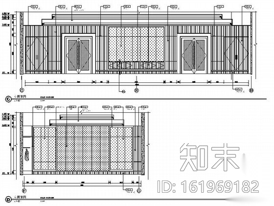 [山东]某奢华五星级大酒店会议区施工图施工图下载【ID:161969182】