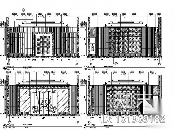 [山东]某奢华五星级大酒店会议区施工图施工图下载【ID:161969182】