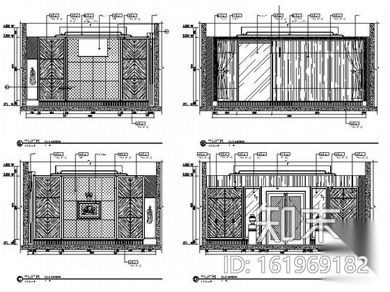 [山东]某奢华五星级大酒店会议区施工图施工图下载【ID:161969182】