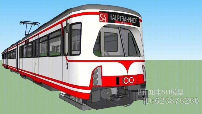 zweisystemstadtbahn电车列车1，1SU模型下载【ID:623875250】