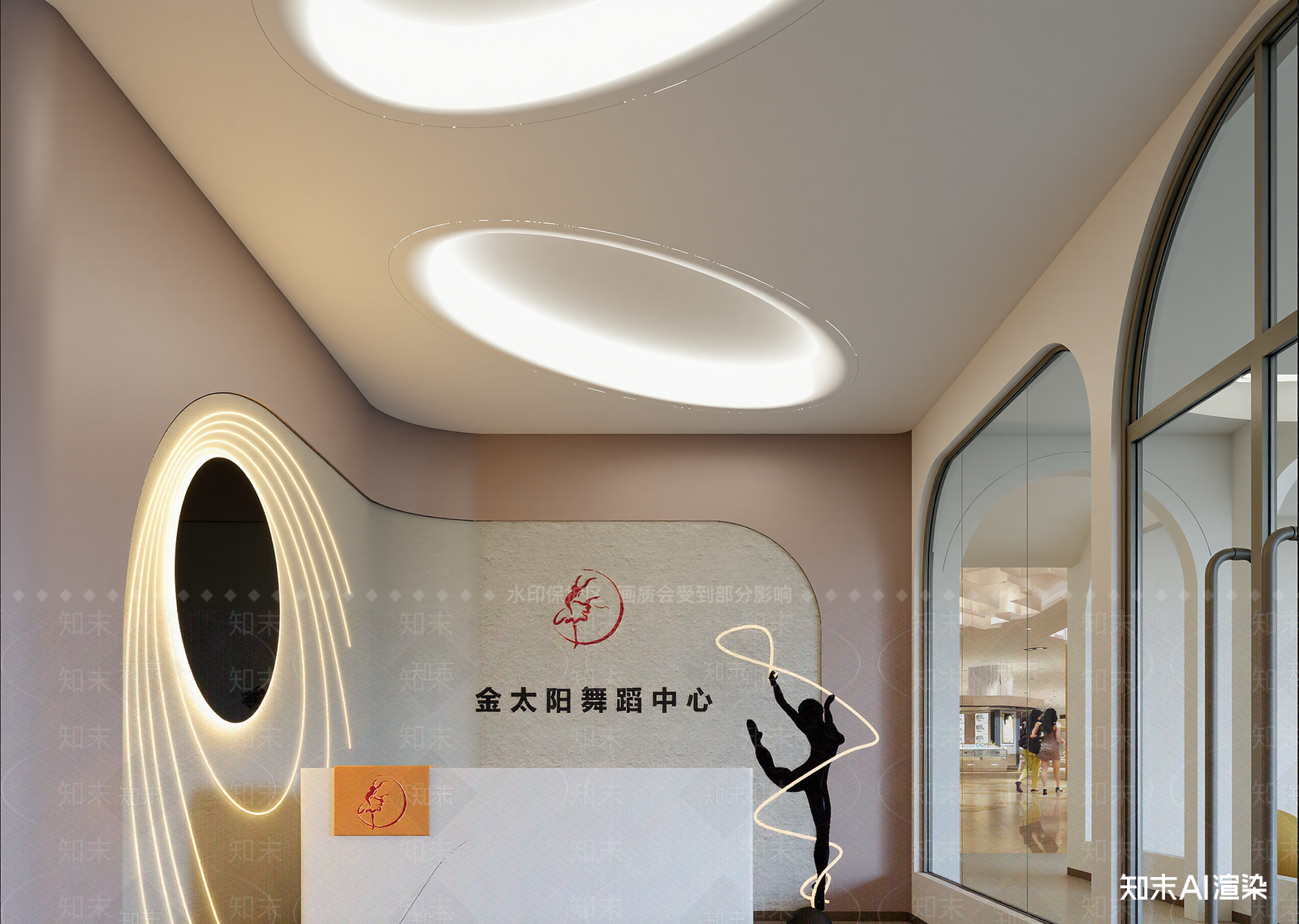 现代接待室3D模型下载【ID:1214345997】