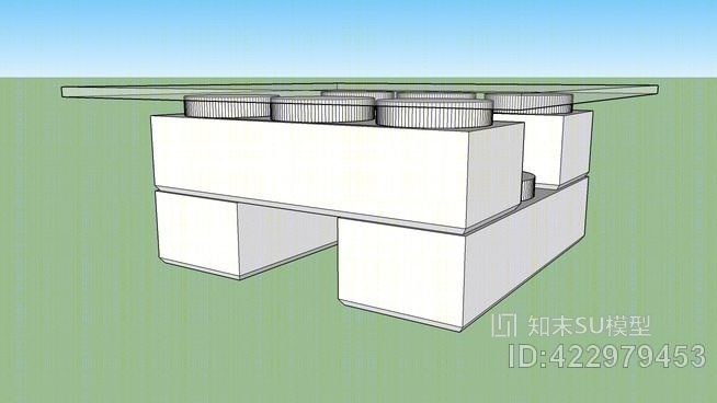 乐高灵感中心表SU模型下载【ID:422979453】