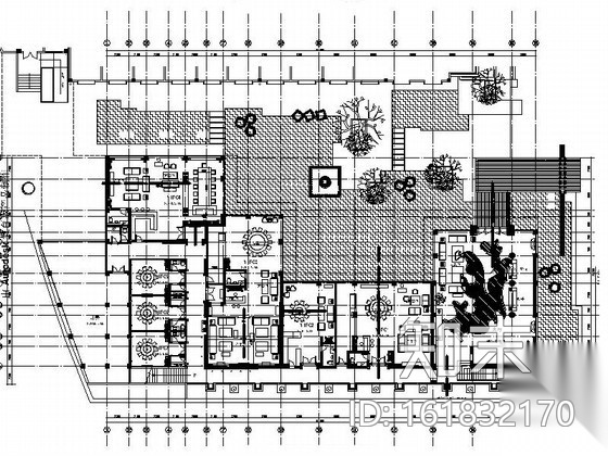 [徐州]某酒店餐饮休闲会所装修图施工图下载【ID:161832170】