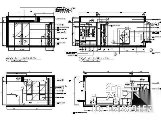 [香港]现代经典山顶别墅施工图（含实景）cad施工图下载【ID:161869157】