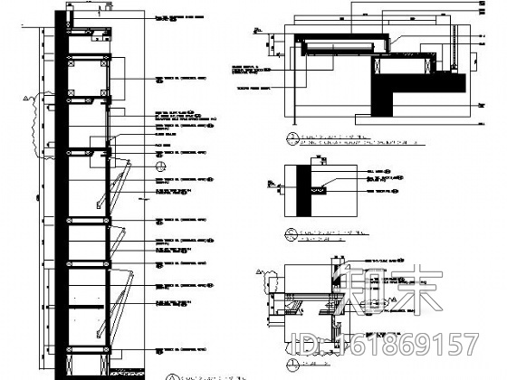 [香港]现代经典山顶别墅施工图（含实景）cad施工图下载【ID:161869157】