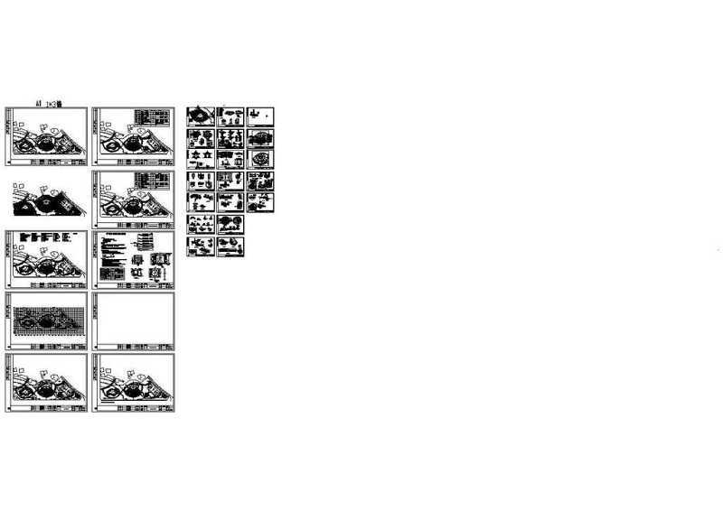 公园设计018CAD图纸cad施工图下载【ID:149657115】