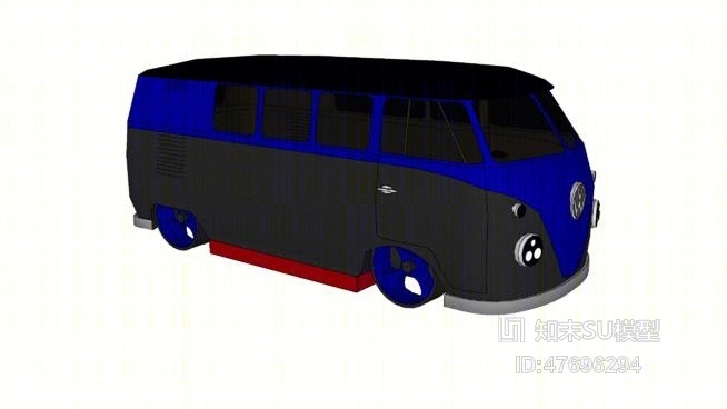 面包车SU模型下载【ID:47696294】