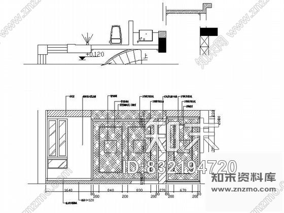 图块/节点精装餐厅装修设计立面图施工图下载【ID:832194720】
