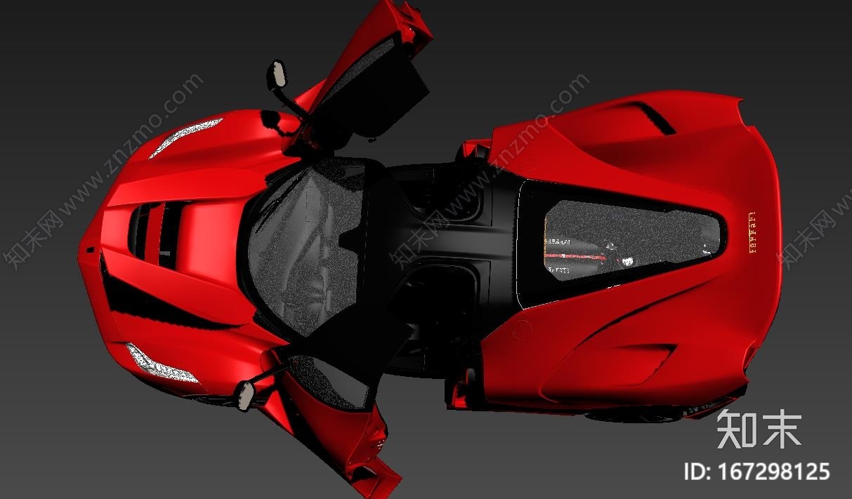 法拉利3D模型（内部构造）CG模型下载【ID:167298125】