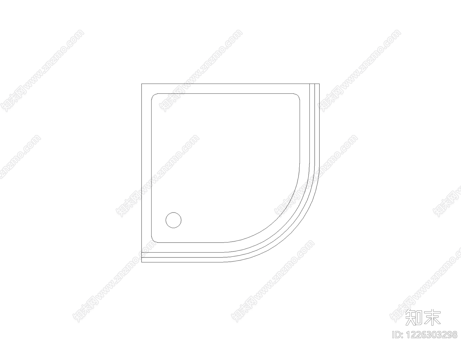 内门系统cad施工图下载【ID:1226303298】