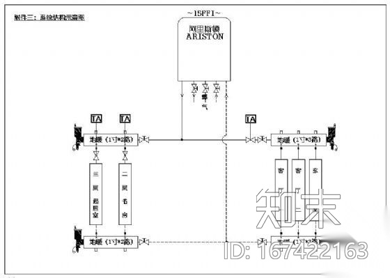 三层别墅地暖施工大样图施工图下载【ID:167422163】