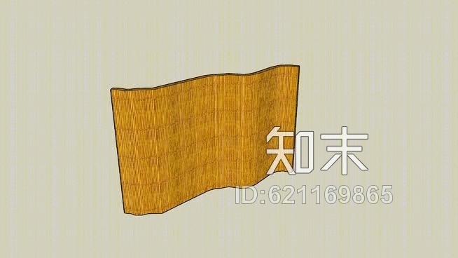 竹帘SU模型下载【ID:621169865】