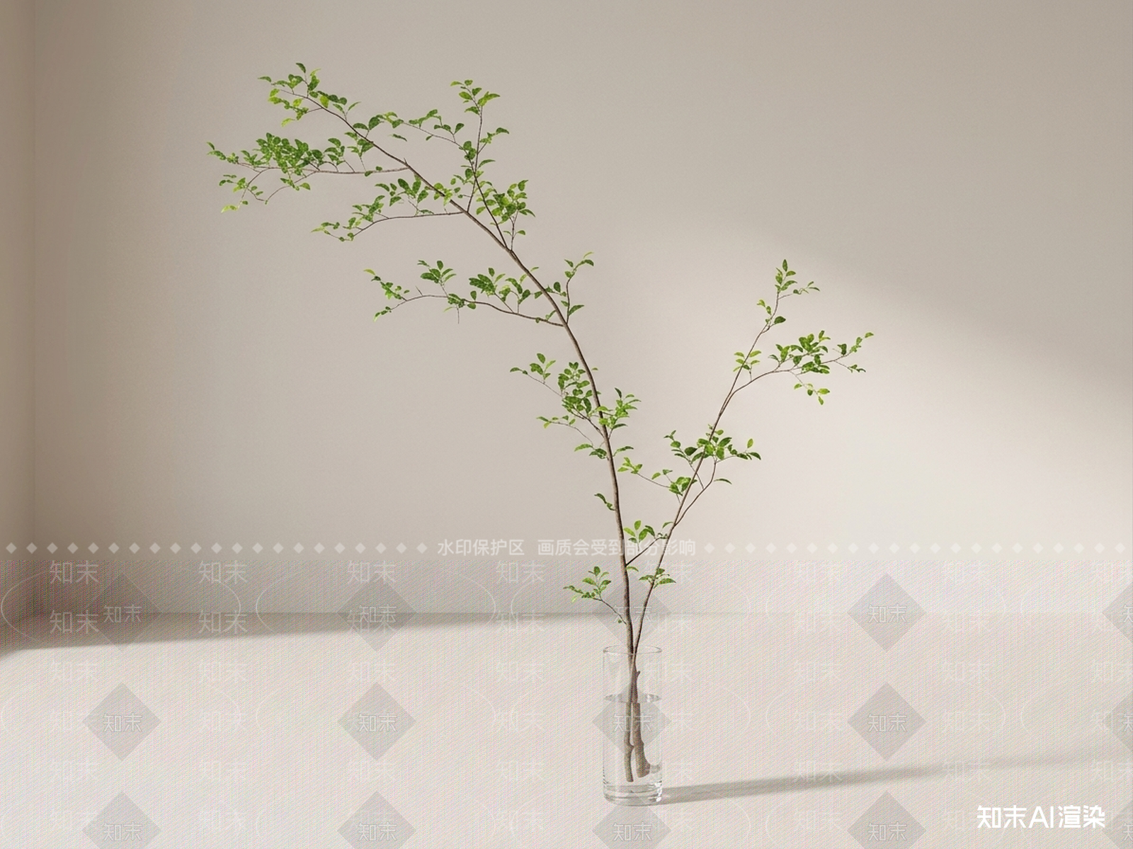 艺术绿植灌木3D模型下载【ID:1227462488】