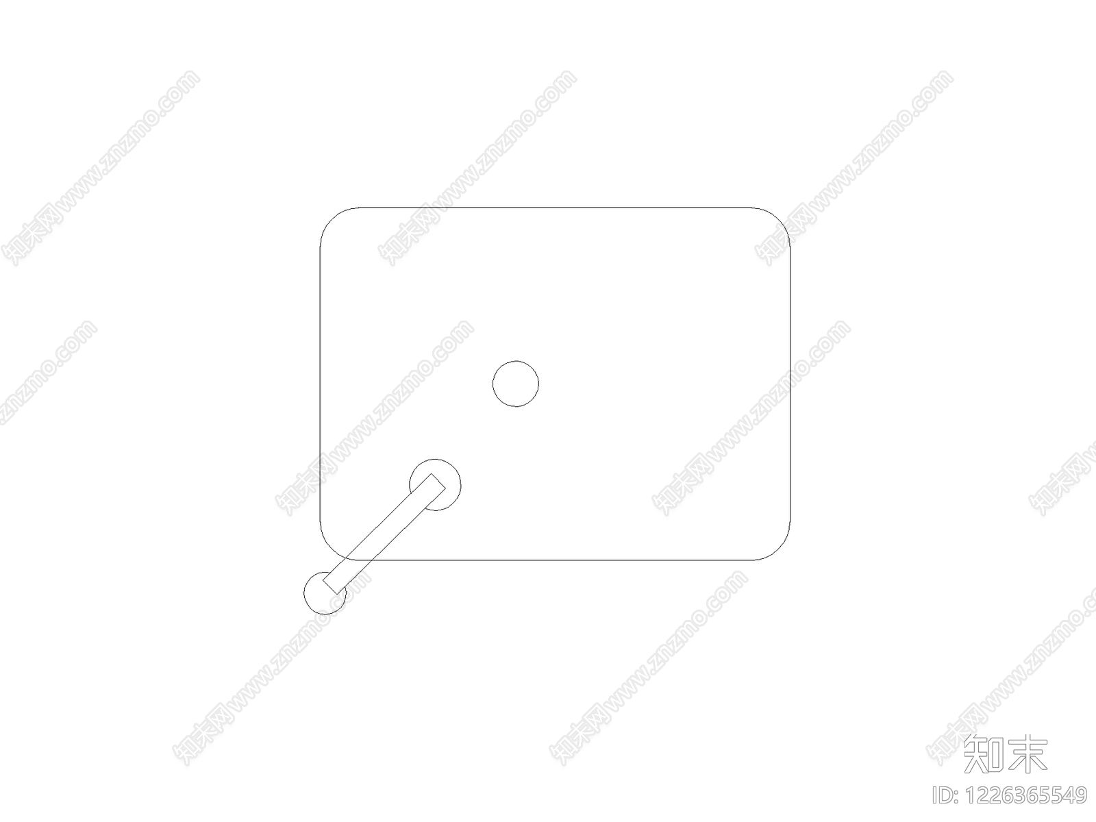 开关插座cad施工图下载【ID:1226365549】