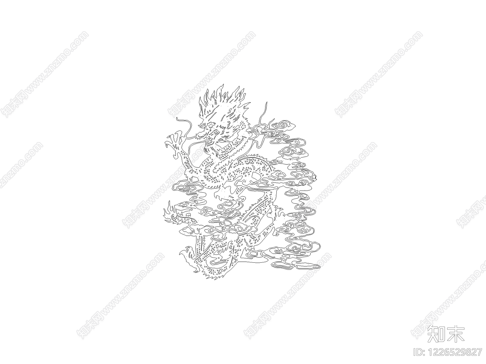雕塑装饰构件CAD图纸