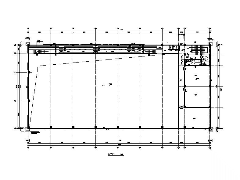 [浙江]三层石漆外墙室内游泳馆建筑施工图（含能耗计算书...cad施工图下载【ID:151671155】