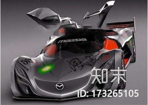 现代马自达Furai概念车2008款CG模型下载【ID:173265105】