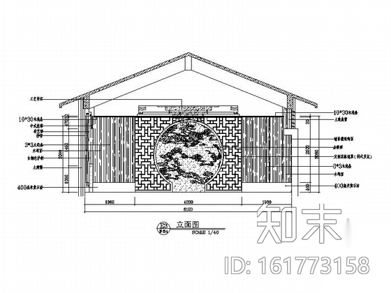 [江苏]中国八大菜系之一酒楼全套施工图（含效果）施工图下载【ID:161773158】