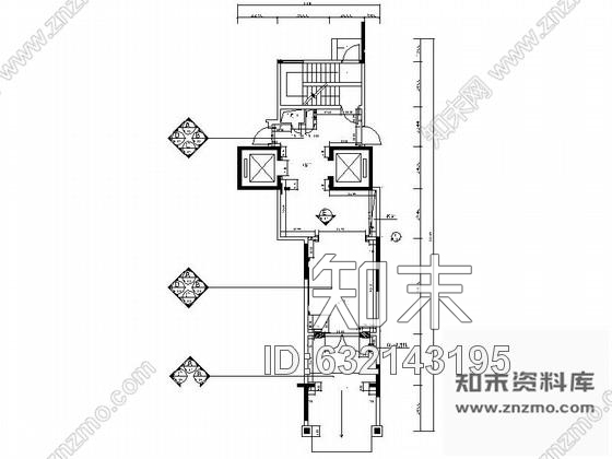 施工图广东精品住宅首层大堂及电梯厅竣工图施工图下载【ID:632143195】
