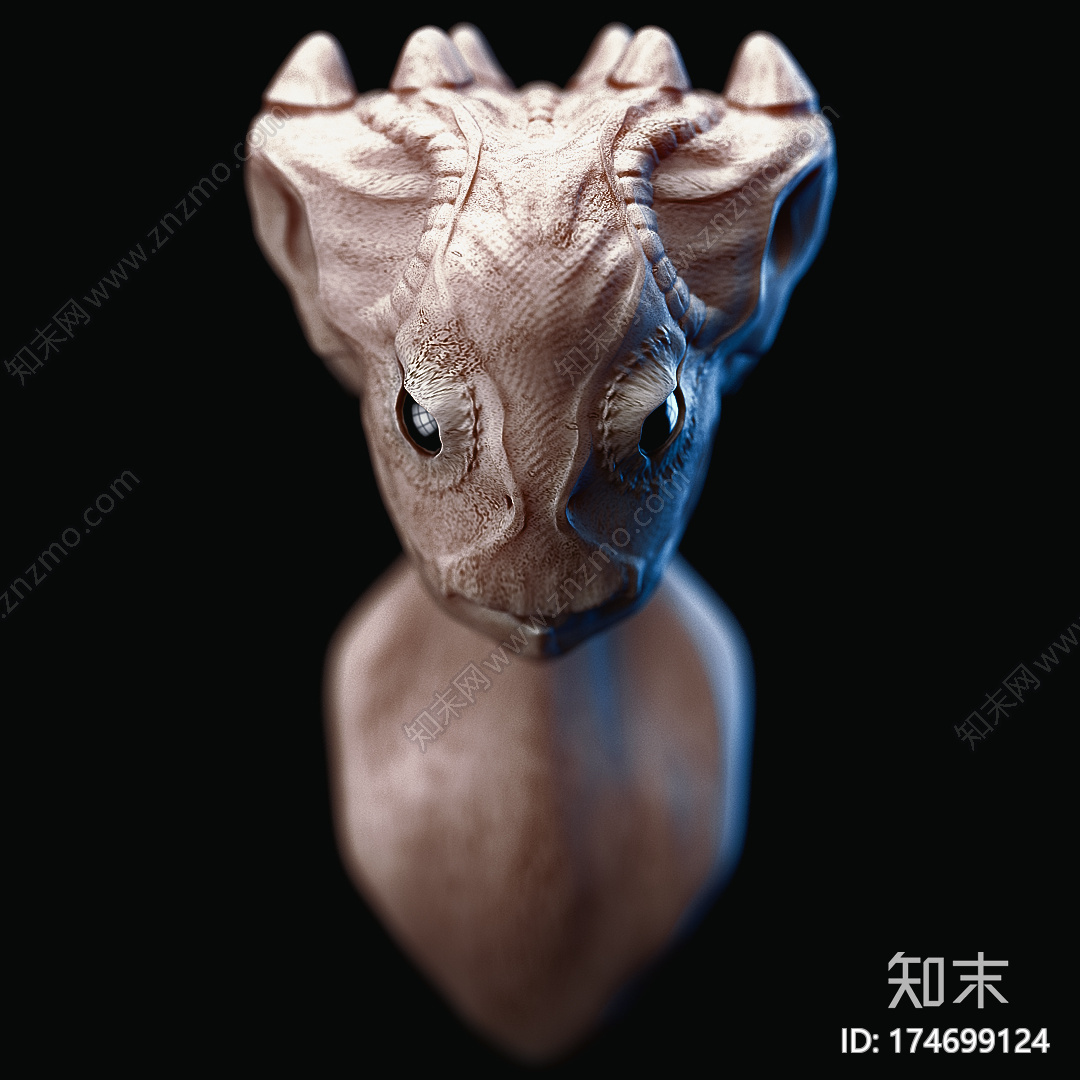 外星人C4D动画工程文件分享CG模型下载下载【ID:174699124】