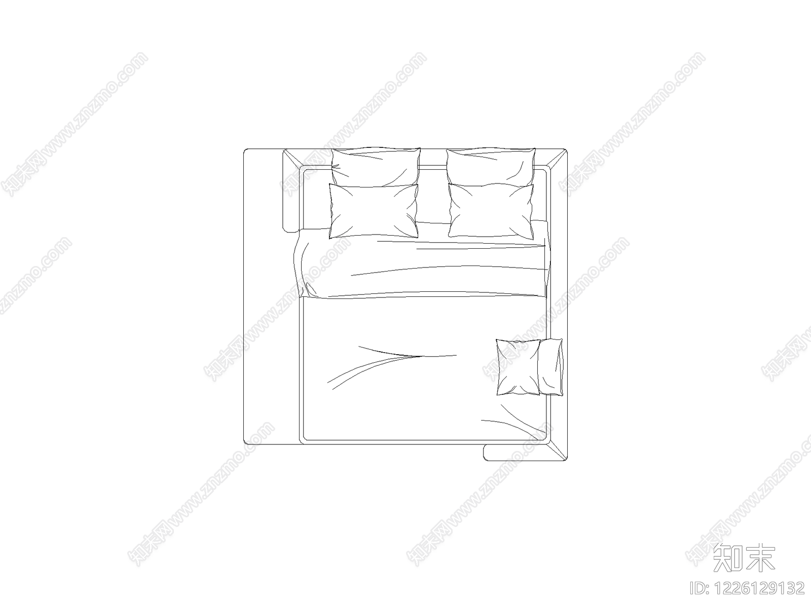 现代风格家装动态图块平立面带遮罩cad施工图下载【ID:1226129132】