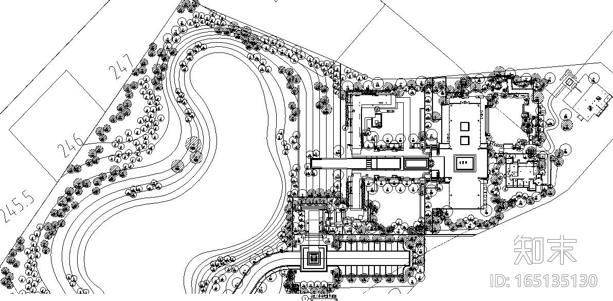 [重庆]九里晴川示范区植物配置施工图设计（CAD）施工图下载【ID:165135130】