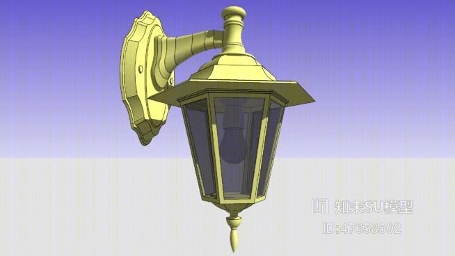 壁灯SU模型下载【ID:47658502】