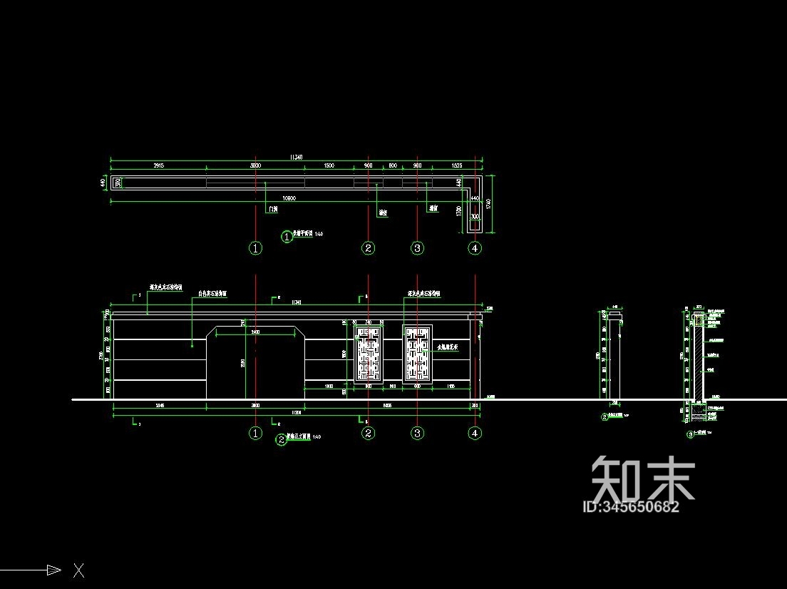 CAD施工图cad施工图下载【ID:345650682】