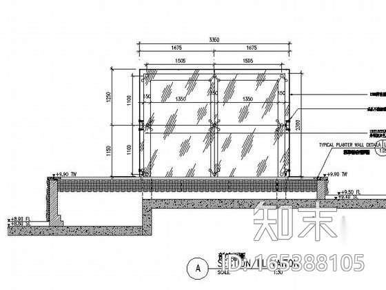 [深圳]商务大厦景观园建工程施工图cad施工图下载【ID:165388105】