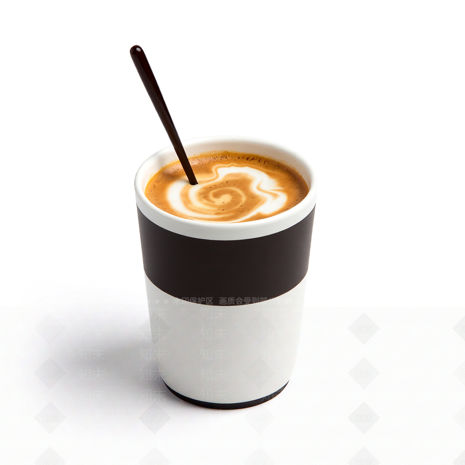 带勺咖啡杯模型3D模型下载【ID:1206185441】