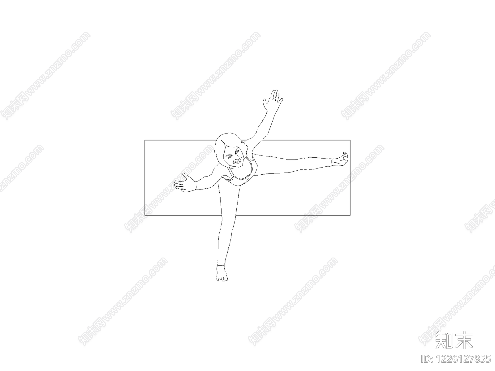 人物CAD图纸