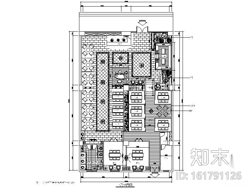 [中式]茶艺楼设计施工图（含效果）cad施工图下载【ID:161791126】