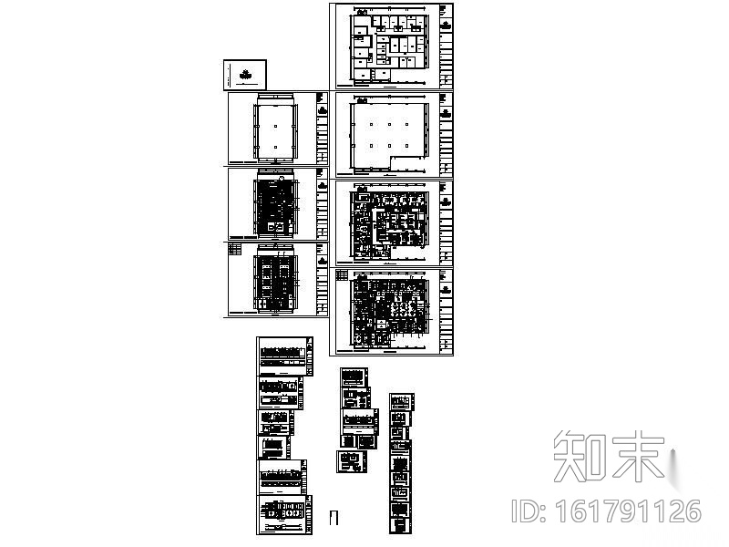 [中式]茶艺楼设计施工图（含效果）cad施工图下载【ID:161791126】