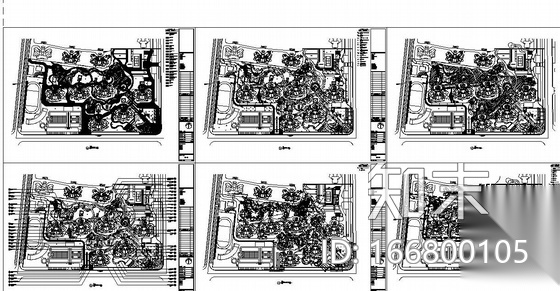 北京某小区规划方案cad施工图下载【ID:166800105】