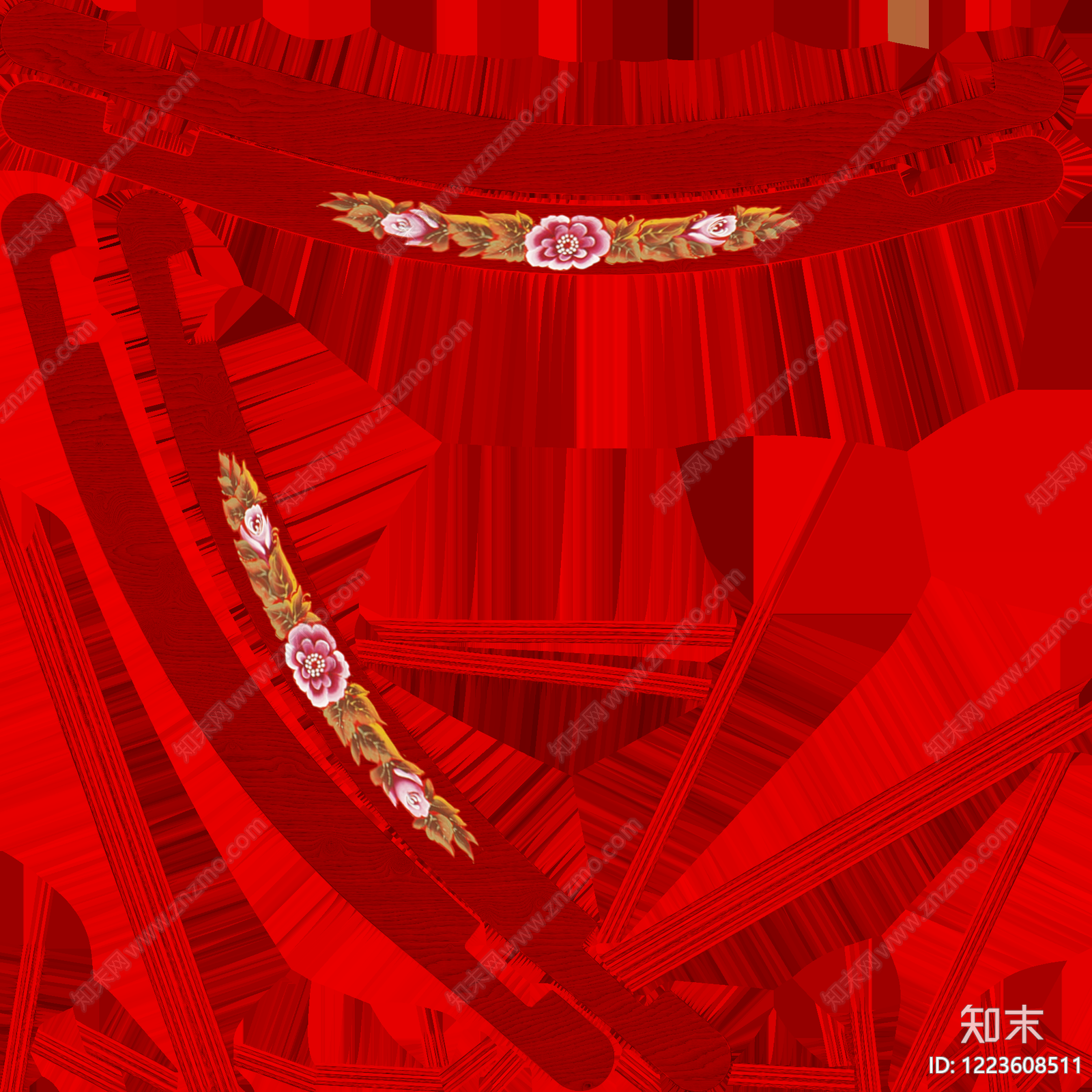 窗帘高清贴图材质