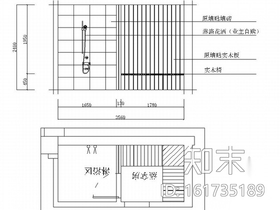 [海南]某欧式时尚三层别墅室内装修施工图cad施工图下载【ID:161735189】