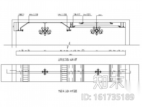 [海南]某欧式时尚三层别墅室内装修施工图cad施工图下载【ID:161735189】