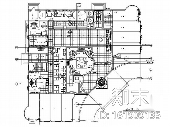 [江西]华贵欧式风格四星级标准酒店室内装修施工图cad施工图下载【ID:161909135】