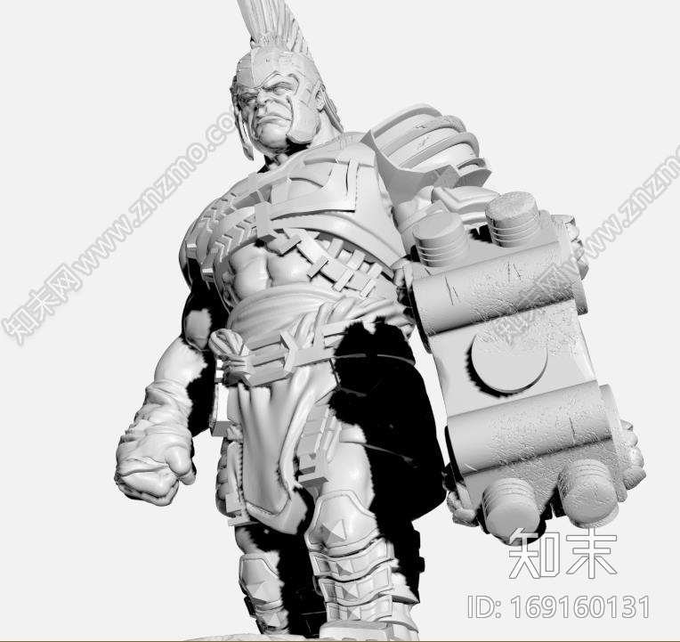 战斧绿巨人CG模型下载【ID:169160131】