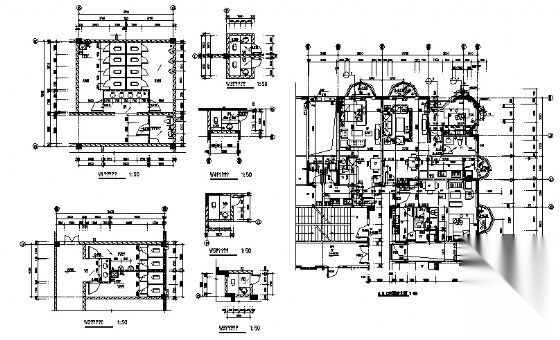 某花园洋房13栋住宅楼建筑施工图cad施工图下载【ID:149844152】